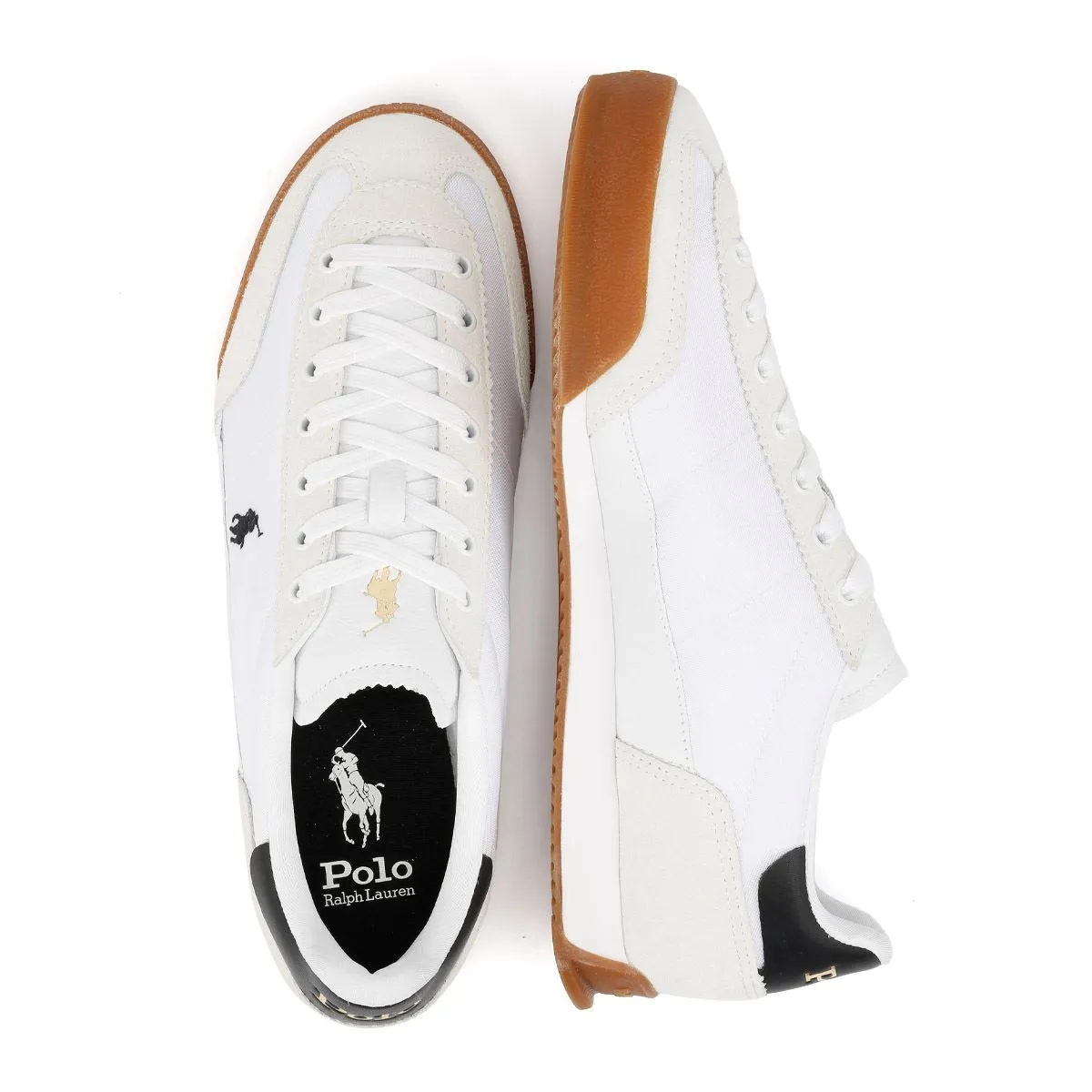 Polo Ralph Lauren Hester Men's White/Black Trainers