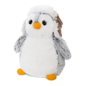 Pom Pom Penguin with Hat 11" (28cm) Soft Toy Penguin by Aurora