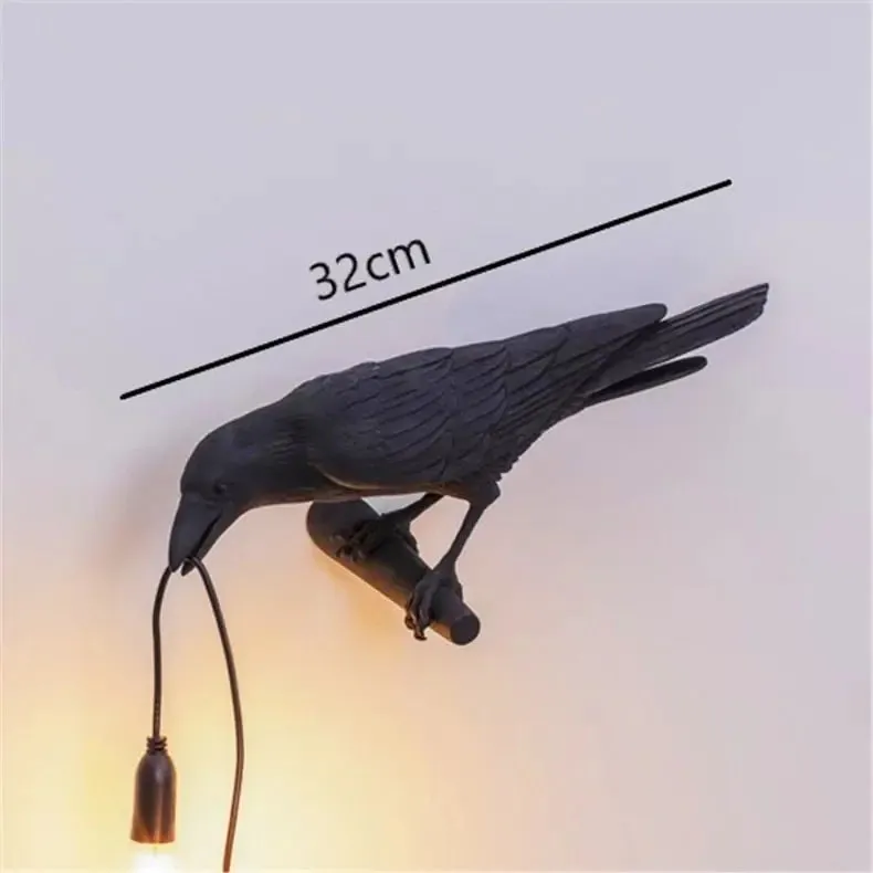Raven Lamp Accent