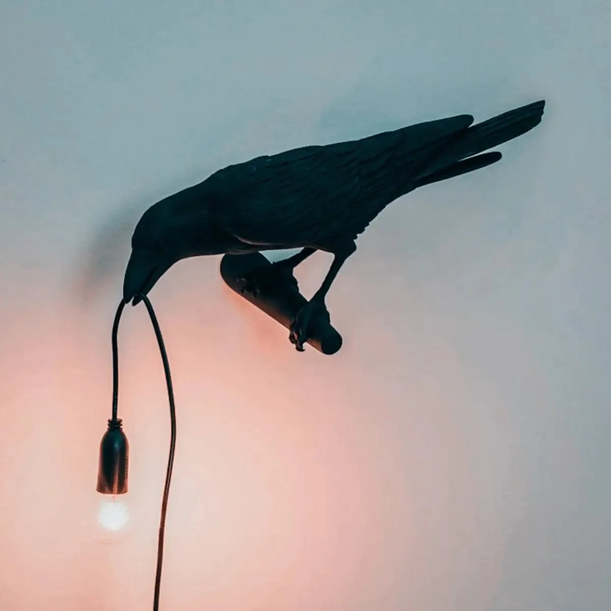Raven Lamp Accent