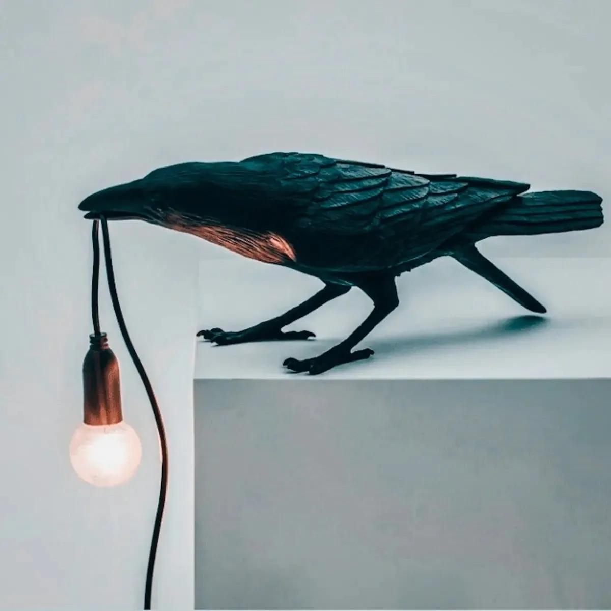Raven Lamp Accent