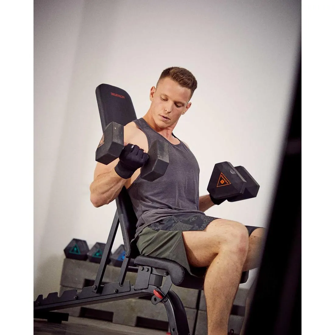 Reinforced Flat/Inclined Weights Bench