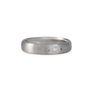 SALE - Men's Engagement Ring with Diamond