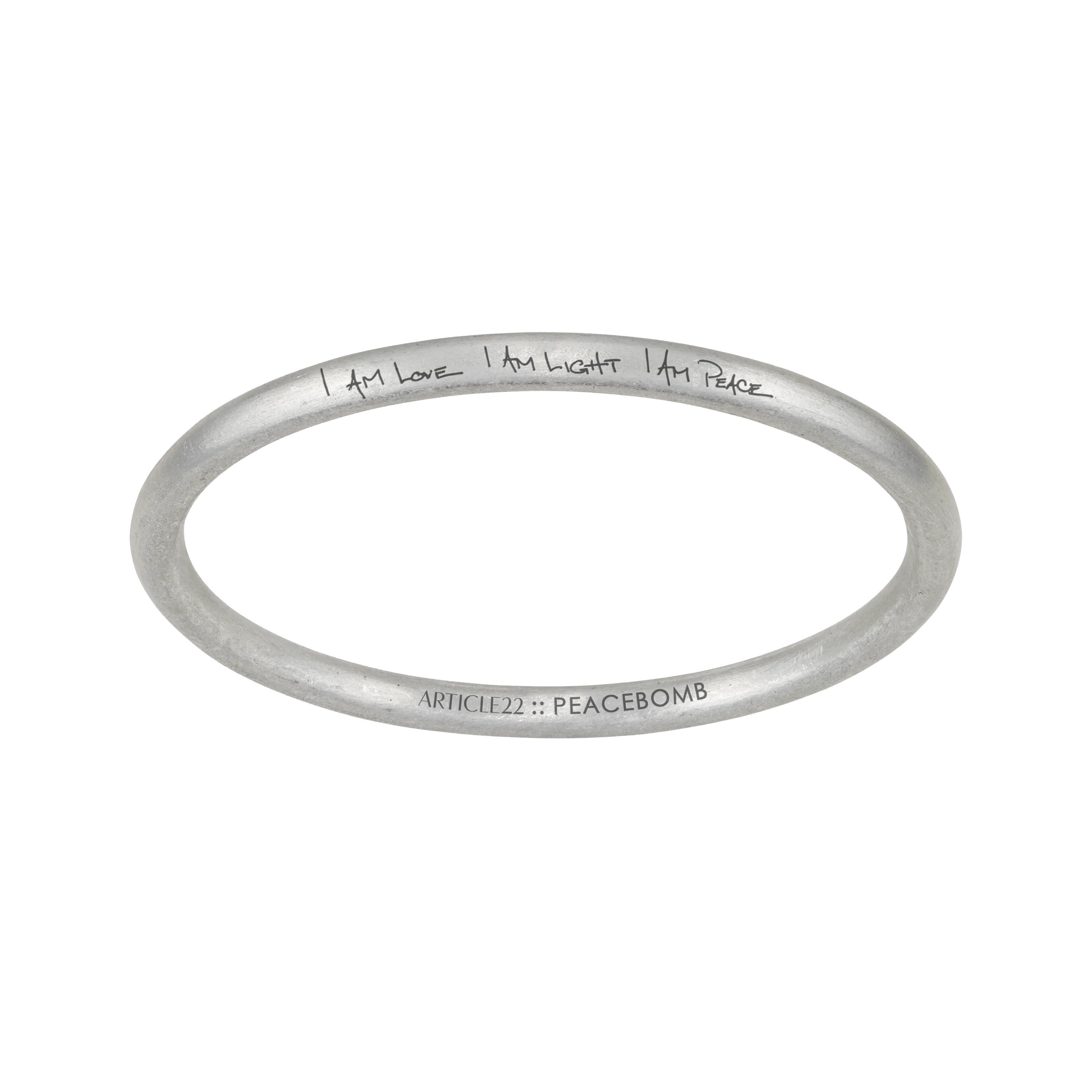 SET - FRUIT OF LIFE NECKLACE 14K   I AM LOVE I AM LIGHT I AM PEACE BANGLE (SAVE $65)