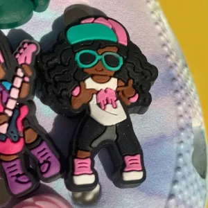 SHOE CHARMS - 90s HIP HOP CUTIE