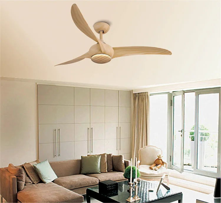 Silent Ceiling Fan with Light and Remote