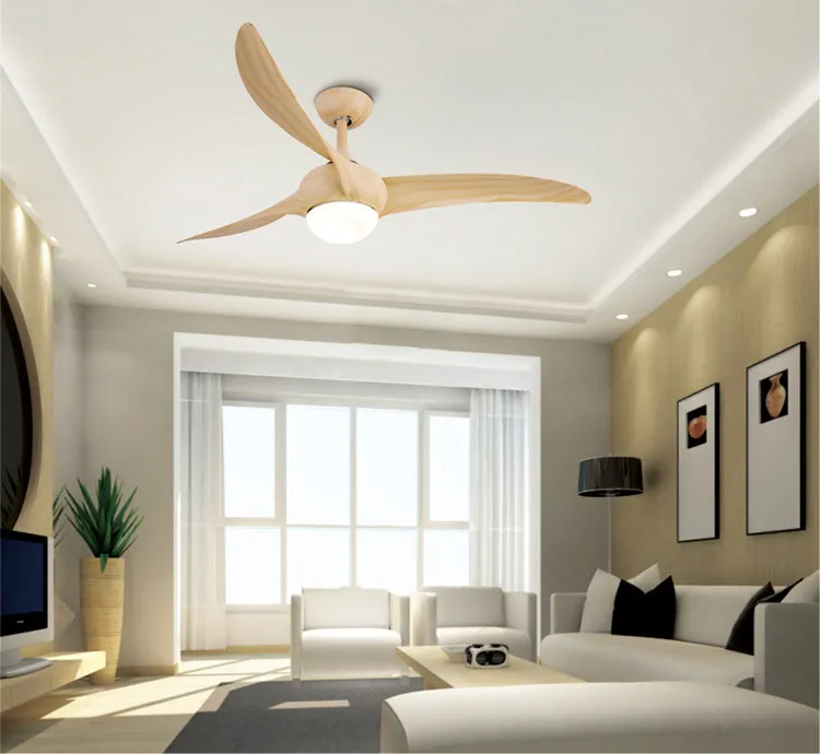 Silent Ceiling Fan with Light and Remote