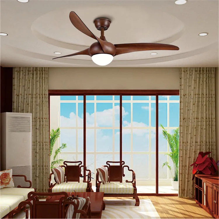 Silent Ceiling Fan with Light and Remote