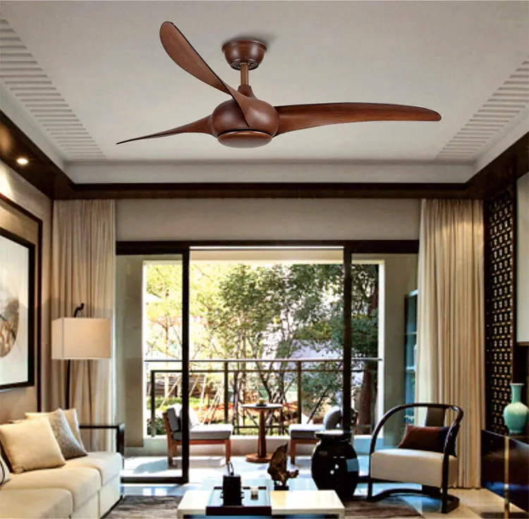 Silent Ceiling Fan with Light and Remote