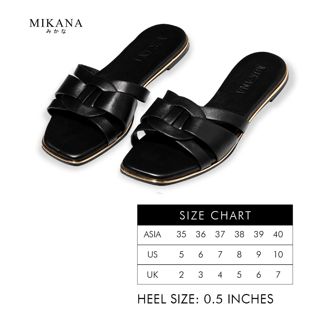 Sleek Slides Karin Flats Sandals
