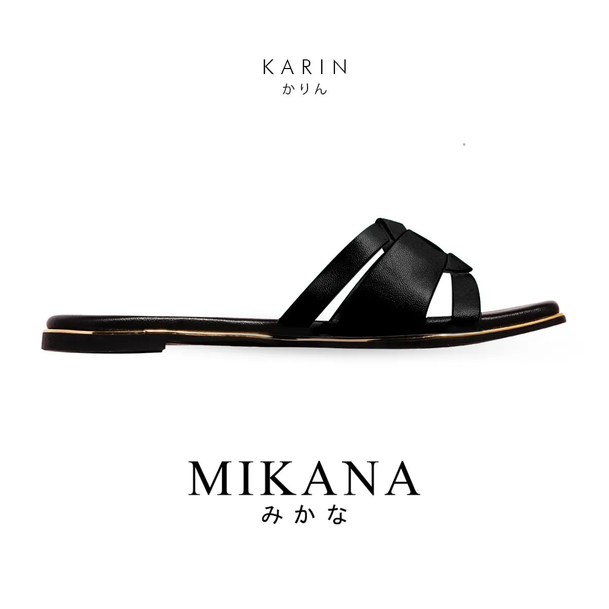 Sleek Slides Karin Flats Sandals