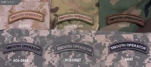 SMOOTH OPERATOR MORALE PATCH TAB