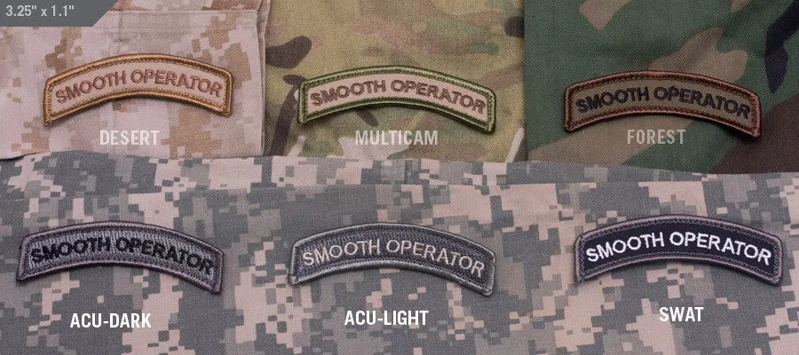 SMOOTH OPERATOR MORALE PATCH TAB