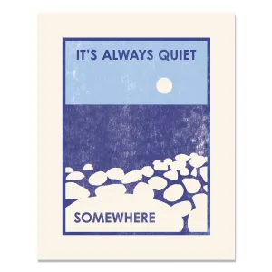 Smooth Stone Beach Print