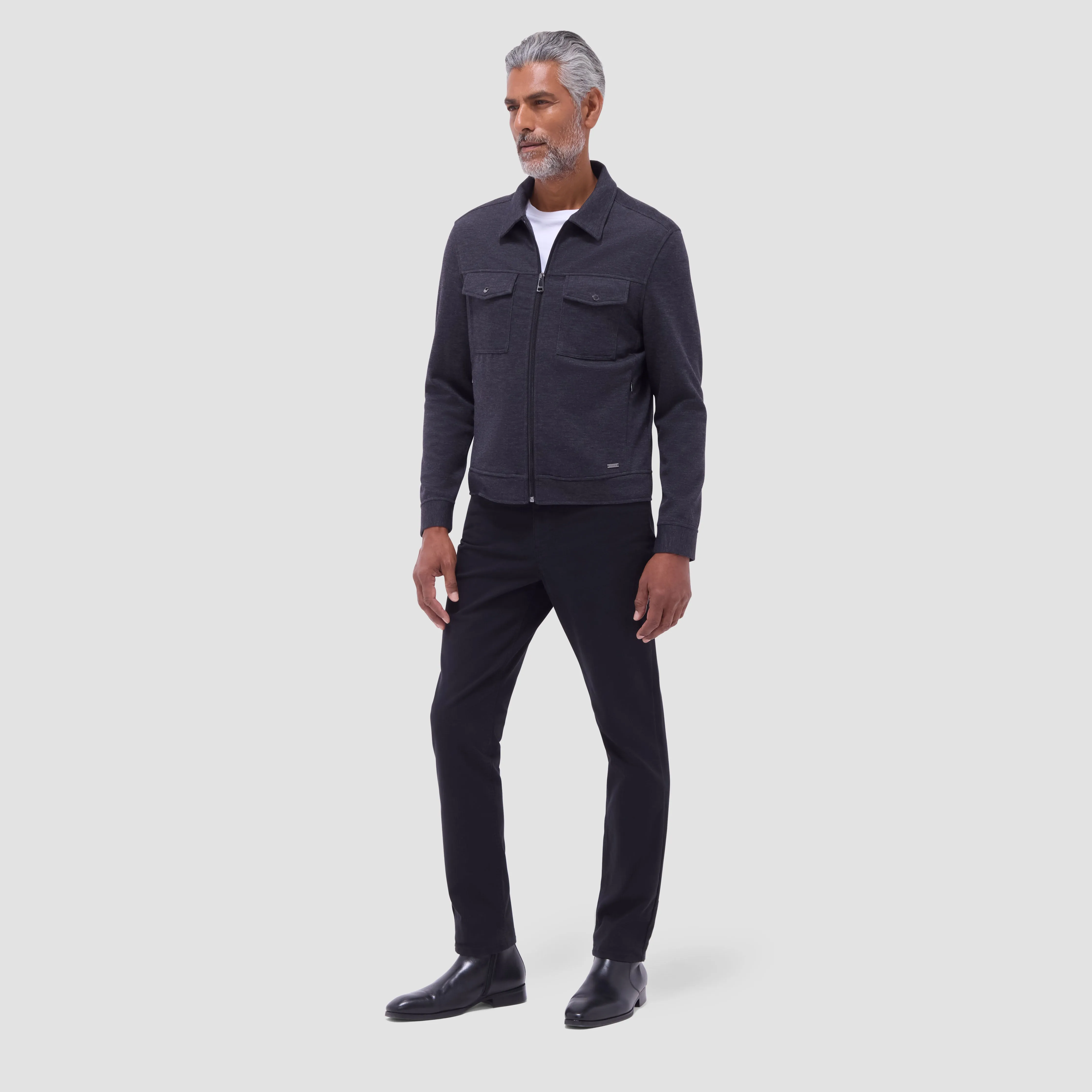 Soft Touch Heather Shirt Jacket