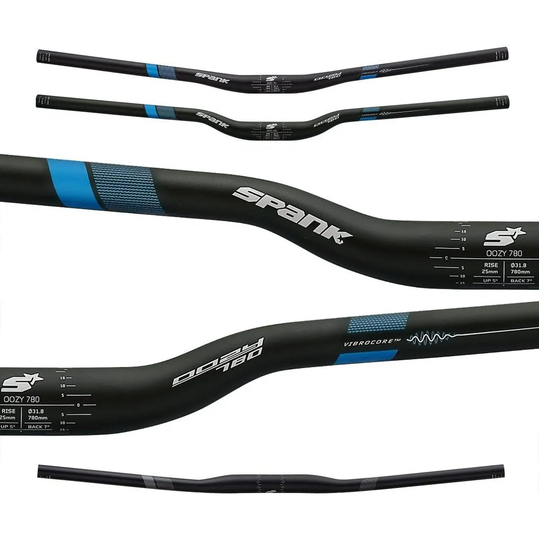 Spank Oozy Trail 780 Vibrocore MTB Handlebar