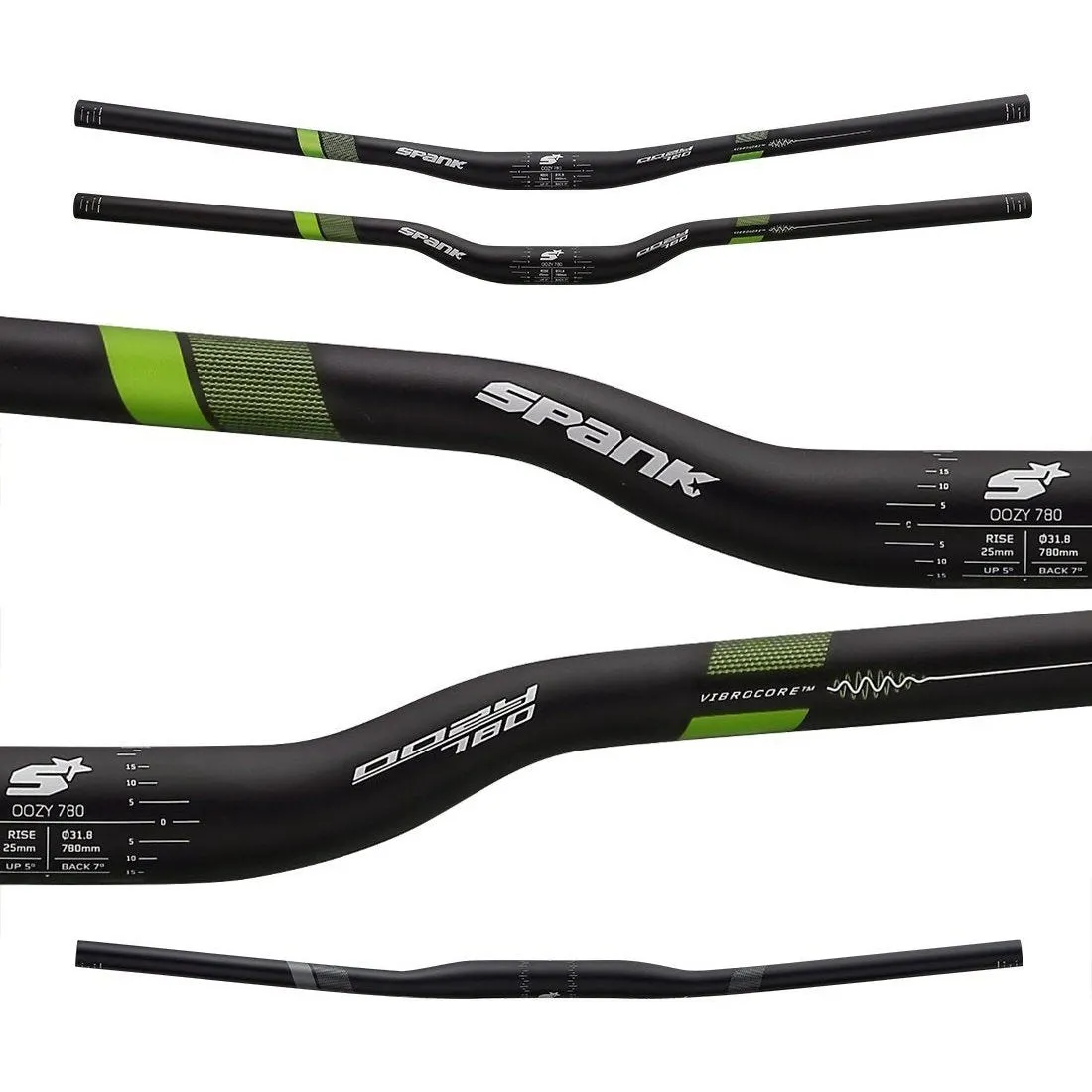 Spank Oozy Trail 780 Vibrocore MTB Handlebar