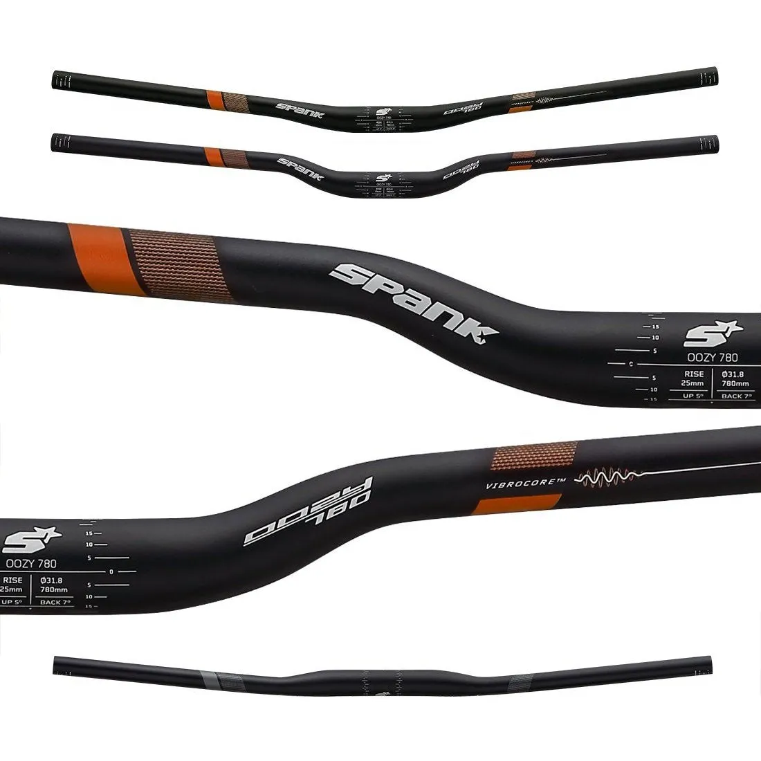 Spank Oozy Trail 780 Vibrocore MTB Handlebar