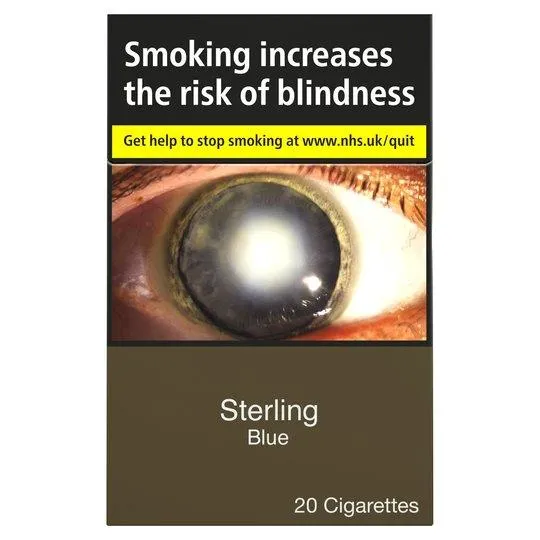 Sterling King Size Blue Cigarettes