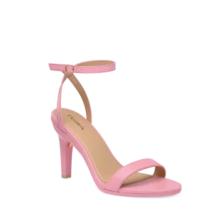 The Brenna - Pink Leather 4 Stiletto