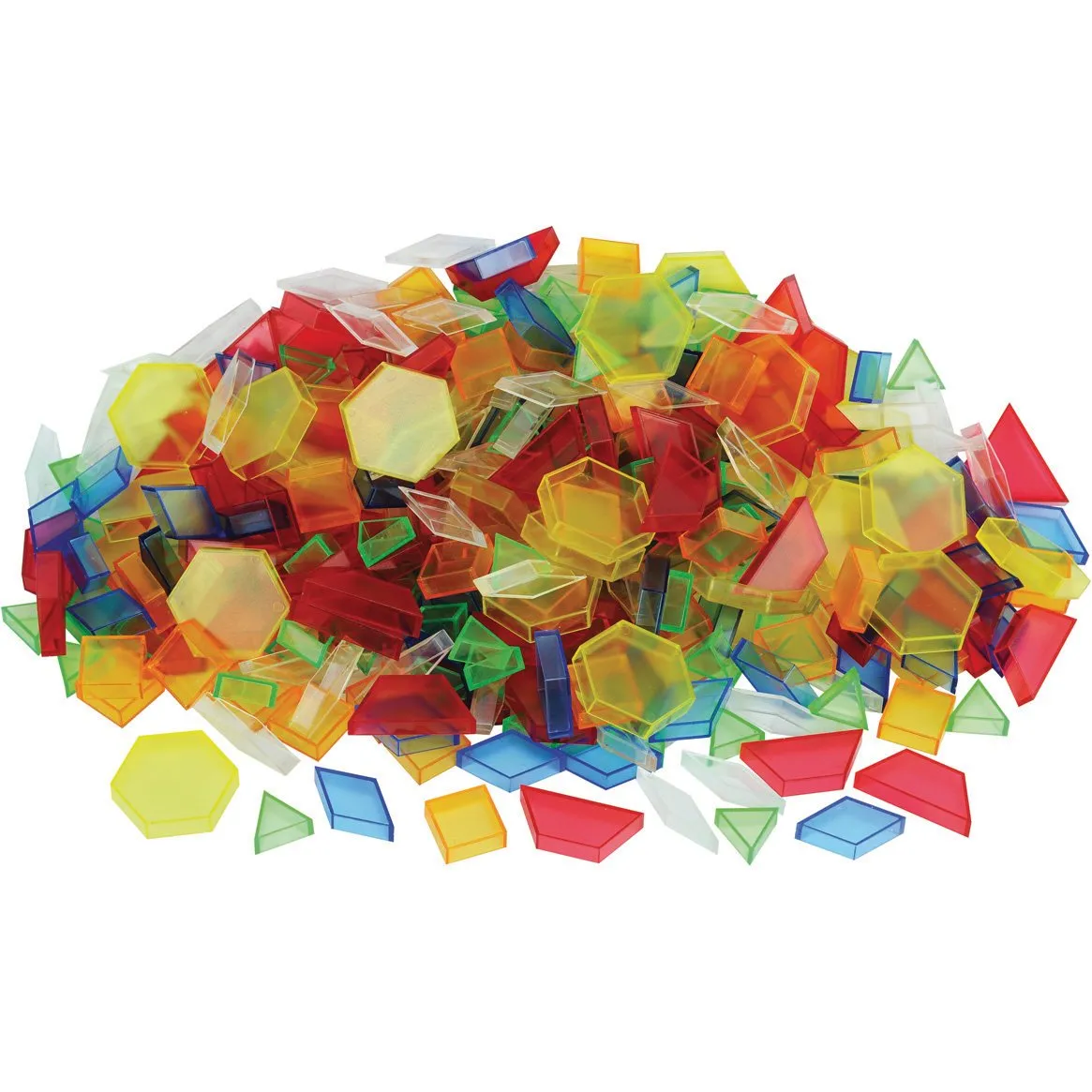 Translucent Pattern Blocks pk 180