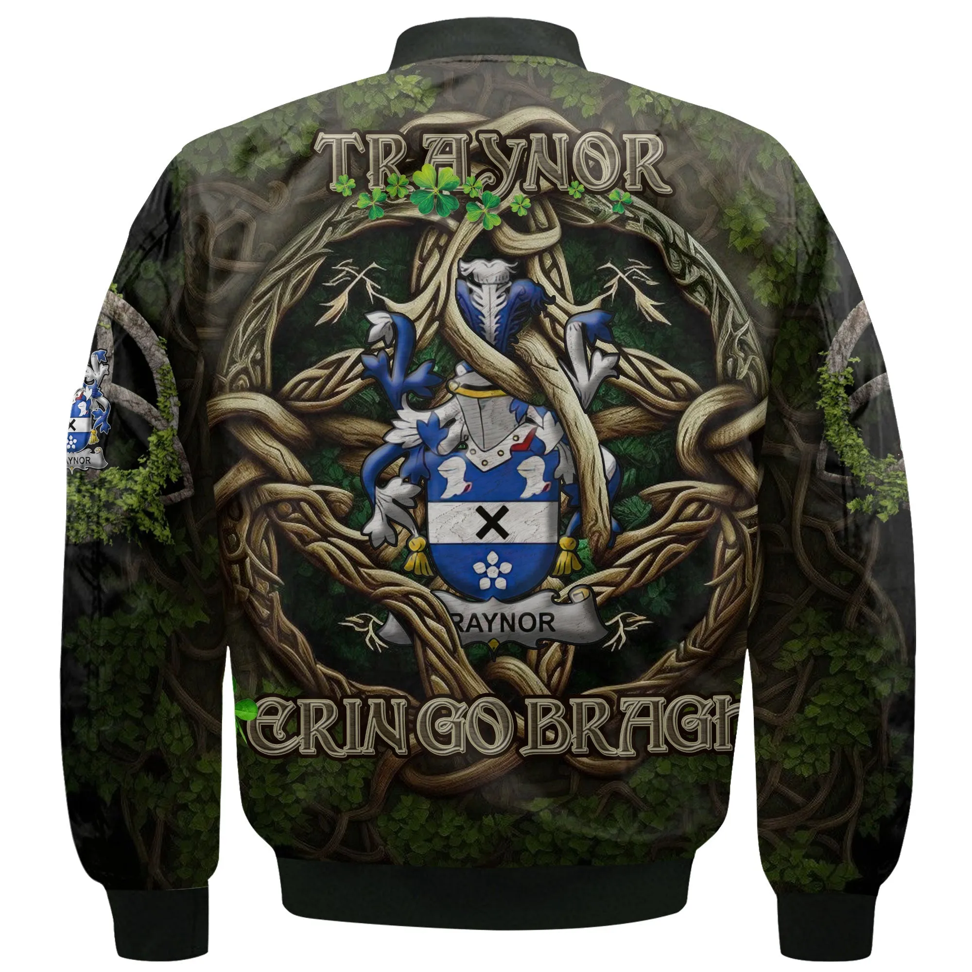 Traynor or Trainer Bomber Jackets Ireland Is My Root Style