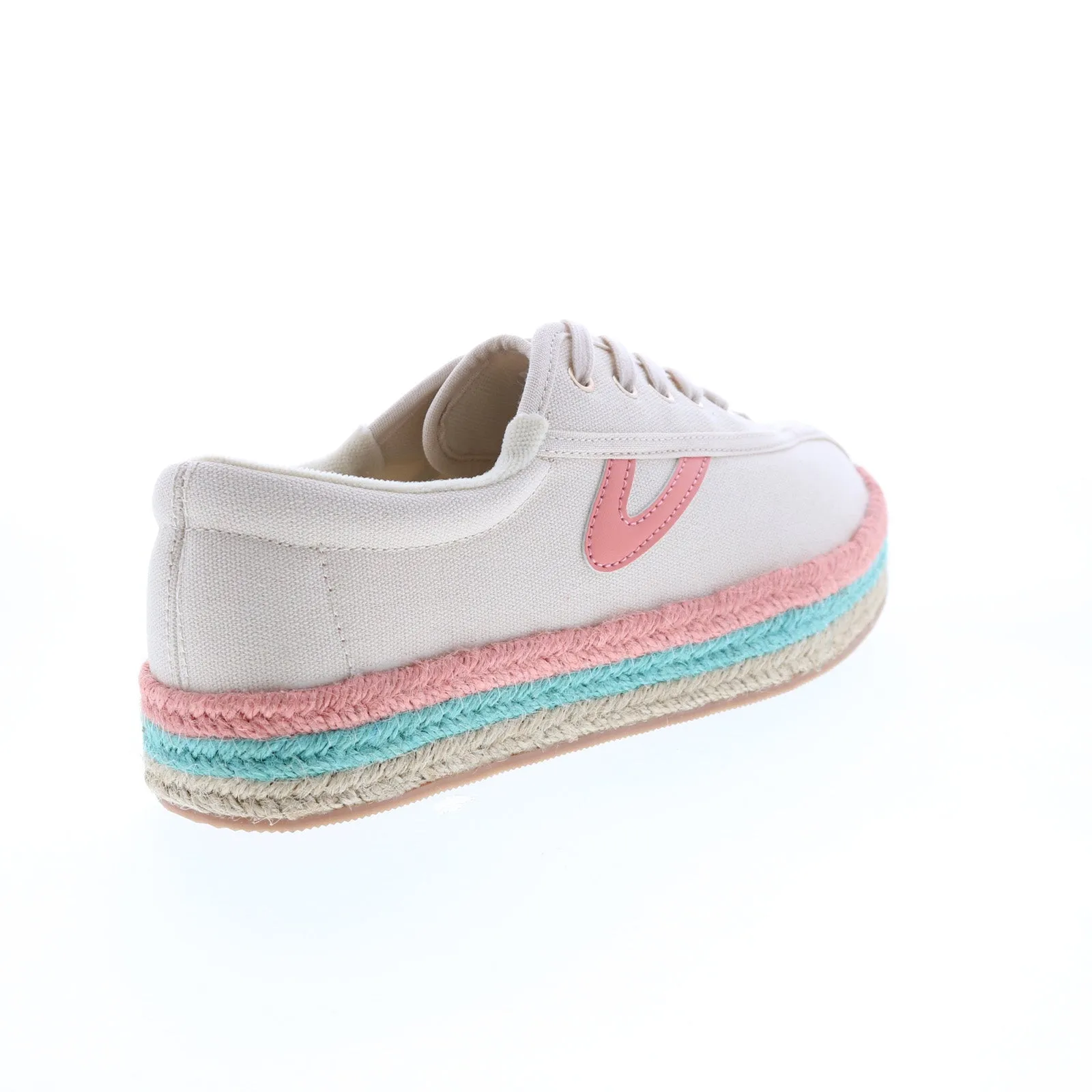 Tretorn Nylite Espadrille A-NYLITEPBE Womens Beige Lifestyle Sneakers Shoes
