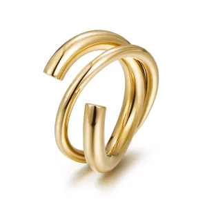 Twisted smooth ring-NSR251STGC