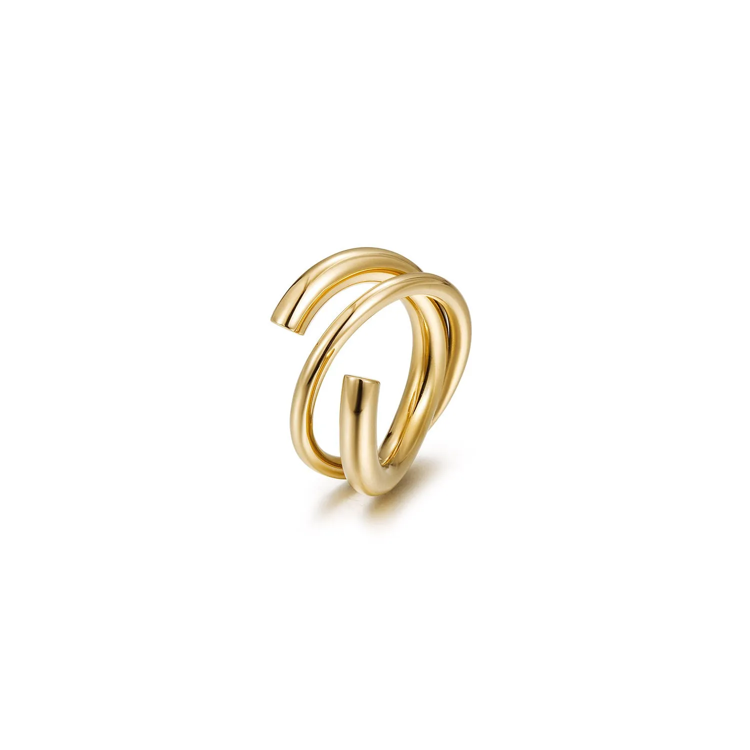 Twisted smooth ring-NSR251STGC
