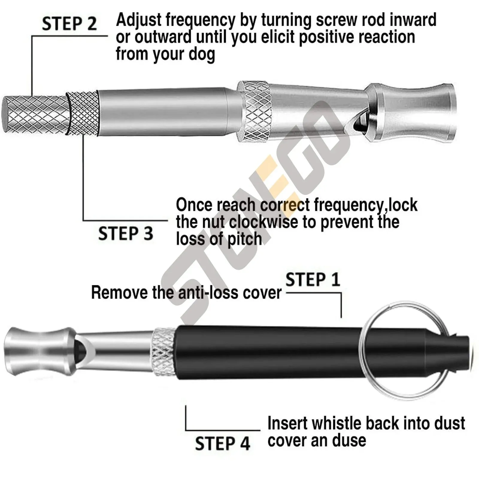 Ultrasonic Dog Whistle Stop Barking Trainer