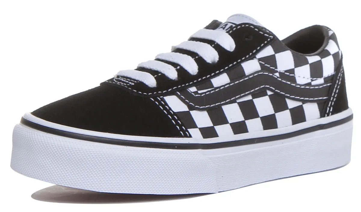 Vans Ward In Black White