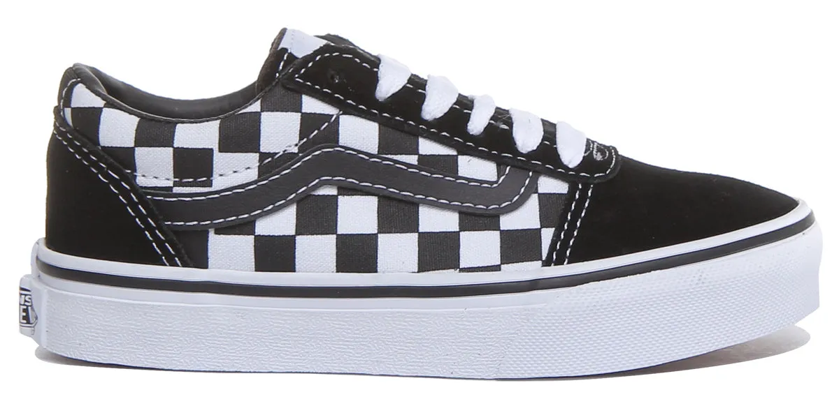Vans Ward In Black White