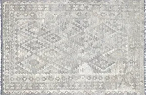 Vintage Afghan Maimana Kilim - 5'5" x 7'11"