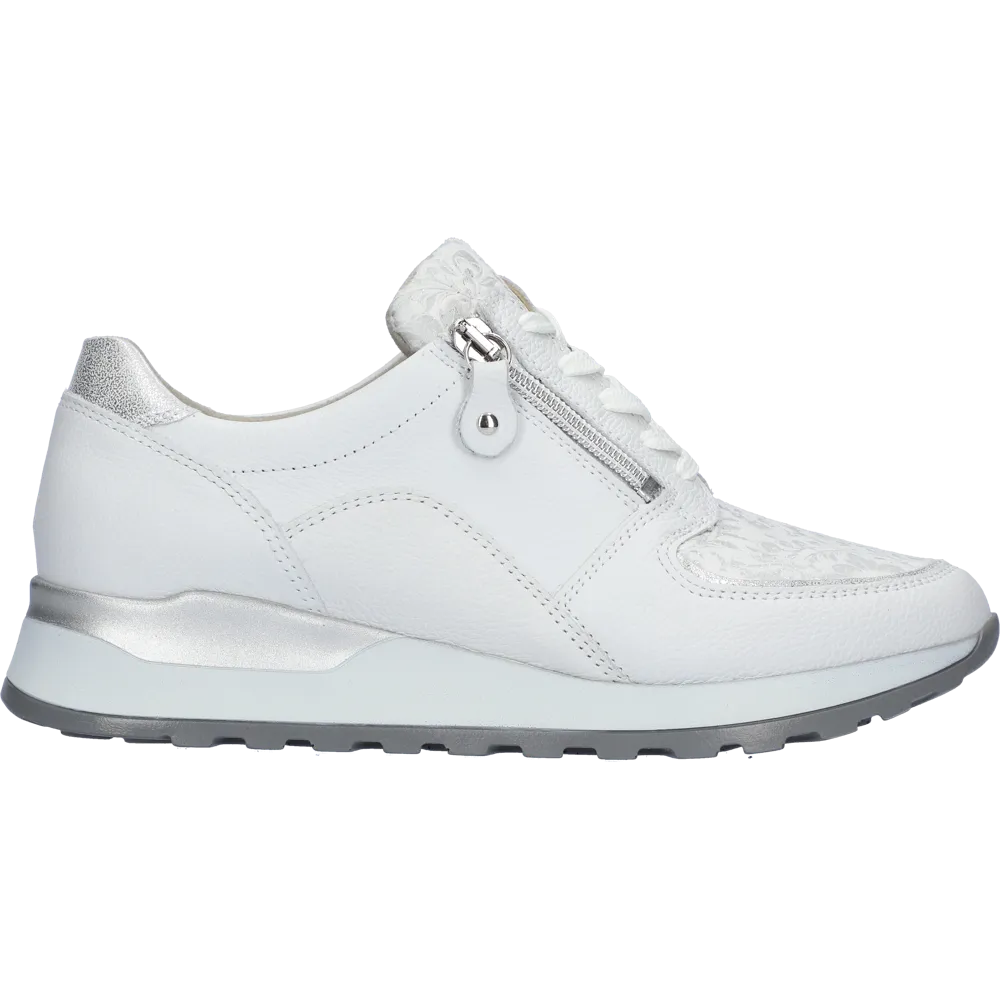 Waldlaufer Hiroko-Soft (Waltz) White Trainers