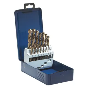 Walter SST  High Speed Steel 15 Piece Jobber Drill Bit Set
