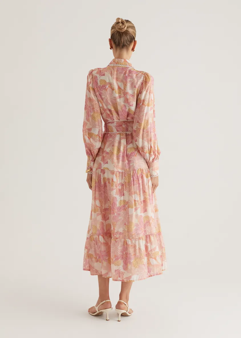 Waverley Maxi Dress - Blush Floral