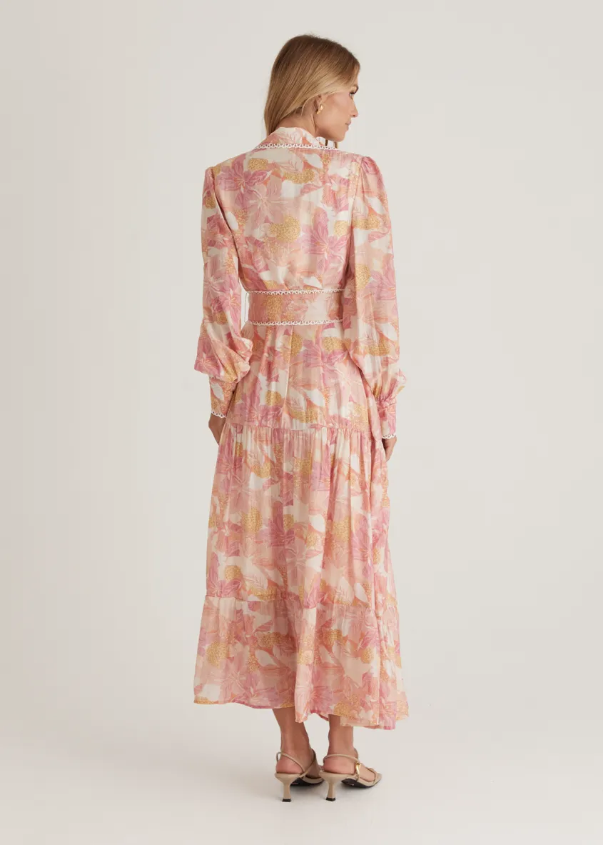 Waverley Maxi Dress - Blush Floral