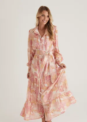 Waverley Maxi Dress - Blush Floral