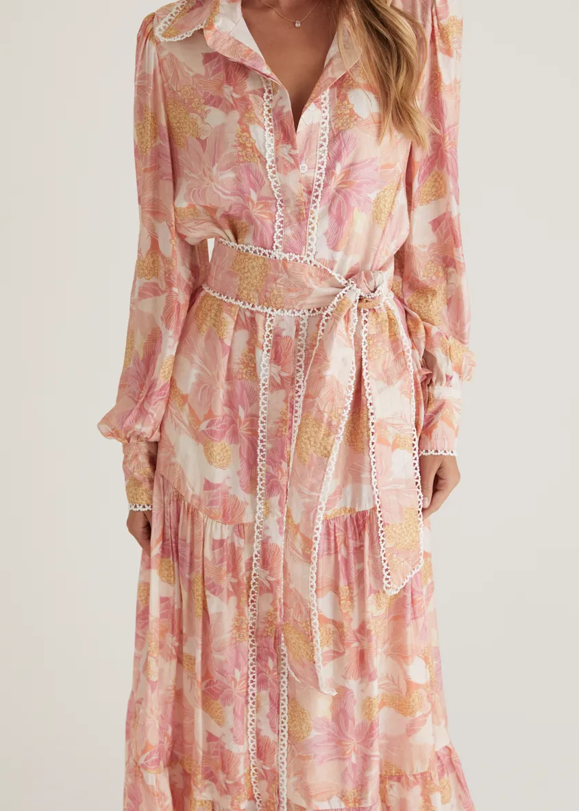Waverley Maxi Dress - Blush Floral