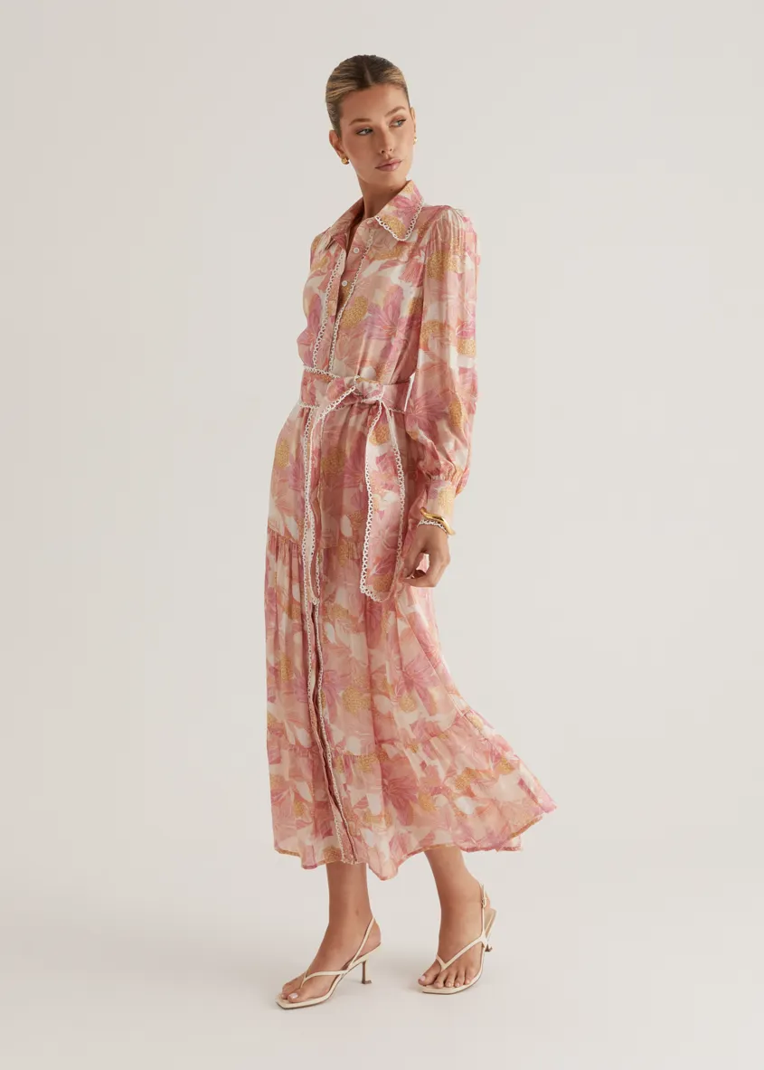 Waverley Maxi Dress - Blush Floral