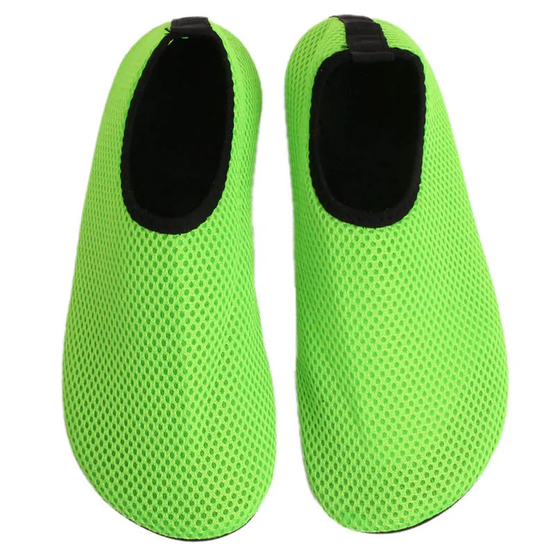Women Men Flats Sandals Shoes Skid Swimming Shoe For Unisex Summer Beach Shoes Comfort Breathable Flat Mesh Men Shoes