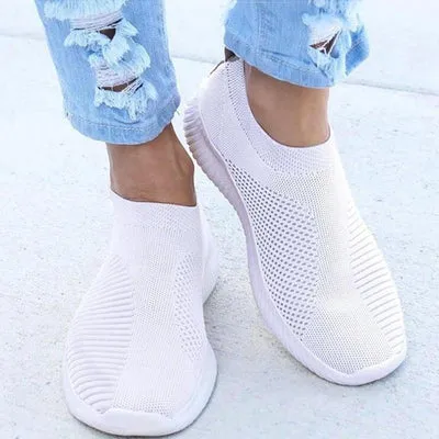 Women Stretchy Slip-on Mesh Bunion Corrector Sneakers