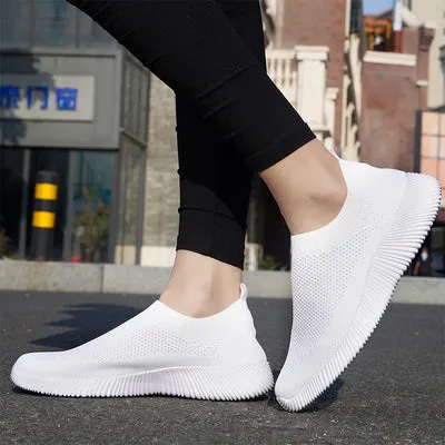 Women Stretchy Slip-on Mesh Bunion Corrector Sneakers