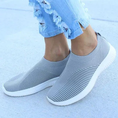 Women Stretchy Slip-on Mesh Bunion Corrector Sneakers