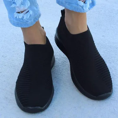Women Stretchy Slip-on Mesh Bunion Corrector Sneakers