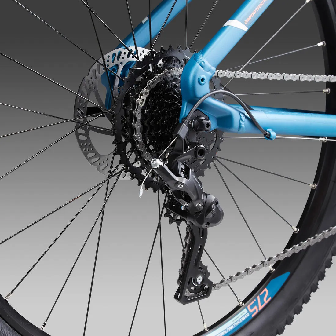 Women's 27.5" Mountain Bike ST 530 - Turquoise