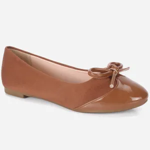 Womens "ERMEN" Rounded Toe Flat Shoes