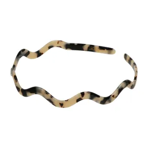 Zig Zag Light Tortoiseshell Alice Band