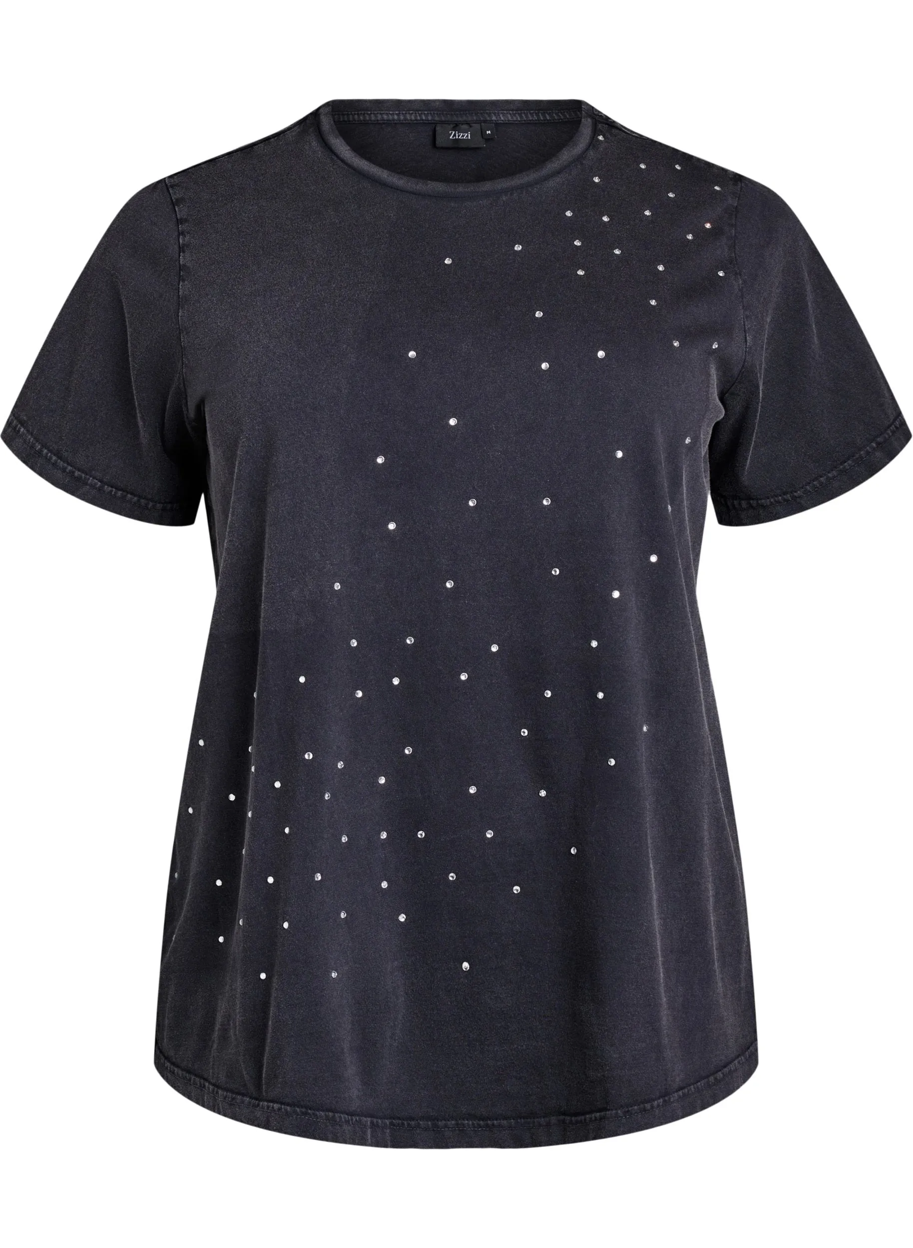 Zizzi Vave T-Shirt in Black