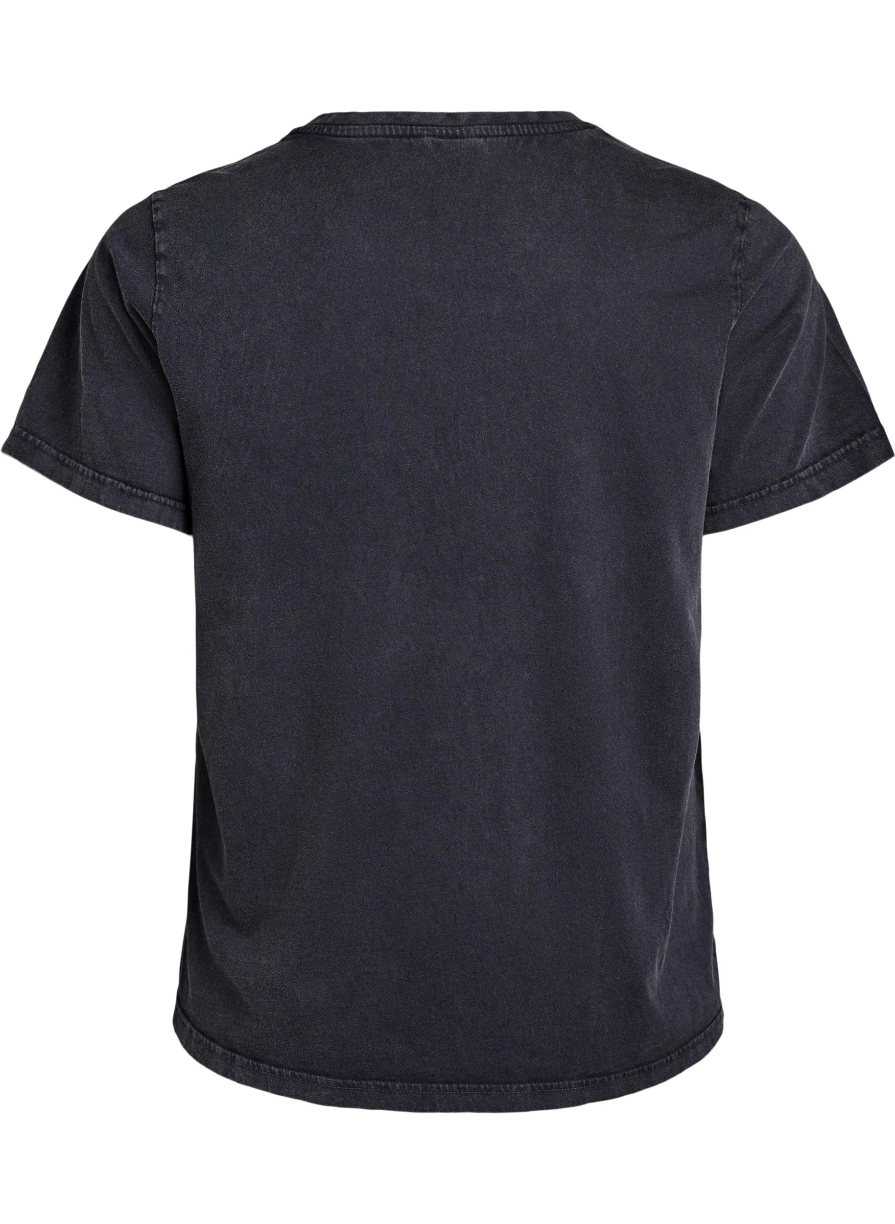 Zizzi Vave T-Shirt in Black